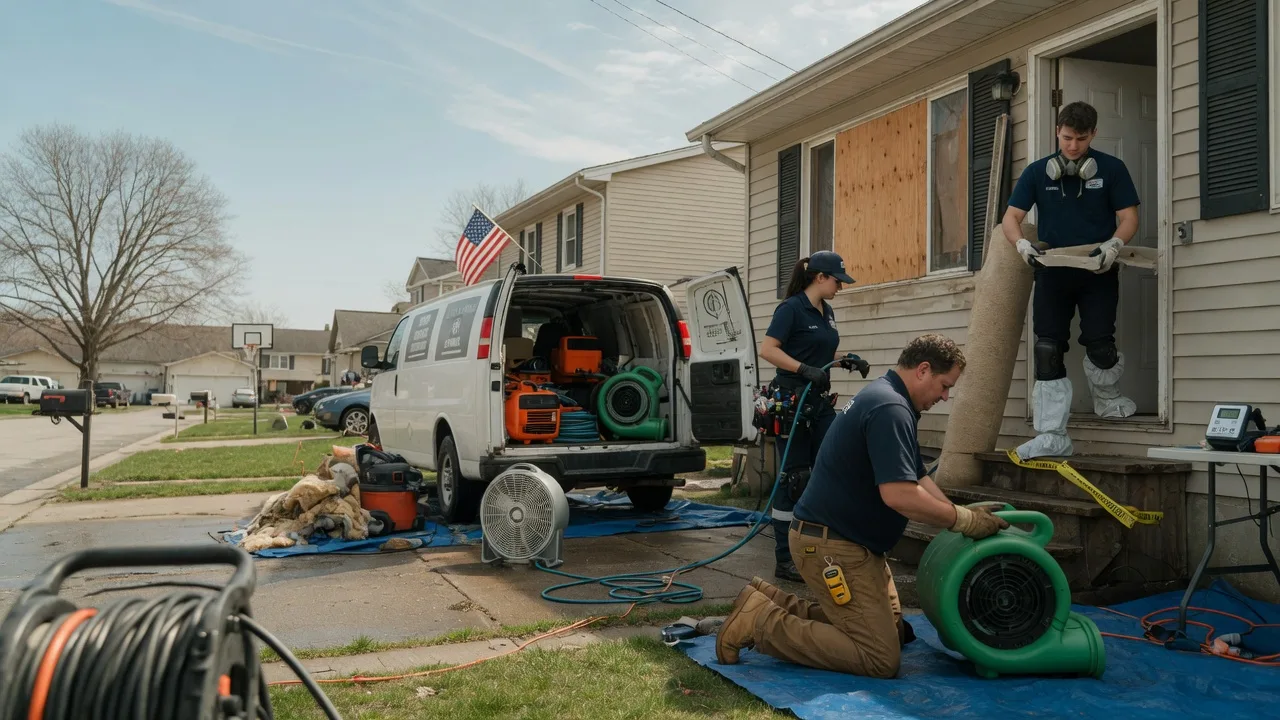 Water Damage Restoration in Brice, OH near me